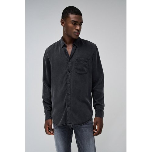 Chemise coupe regular gris Salsa Jeans La Redoute