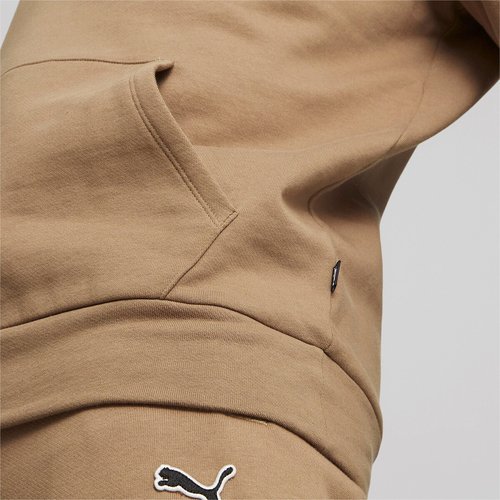Felpa chiusa con cappuccio piccolo logo Puma La Redoute