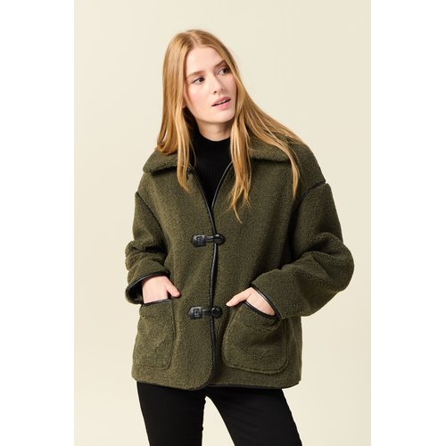 Manteau laine de mouton on sale