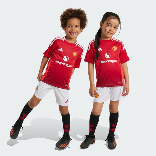 Mini kit domicile manchester united 24 25 enfants mufc red Adidas Performance La Redoute
