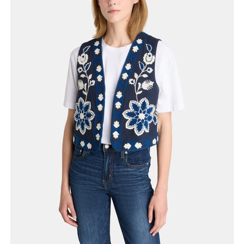 Veste en jean femme galerie lafayette deals