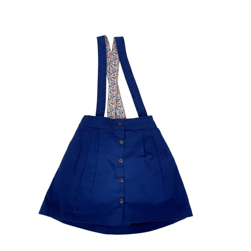 Jupe Fille Jacadi Madmoisell - Taille S - Couleur Bleu - Occasion En Très Bon état