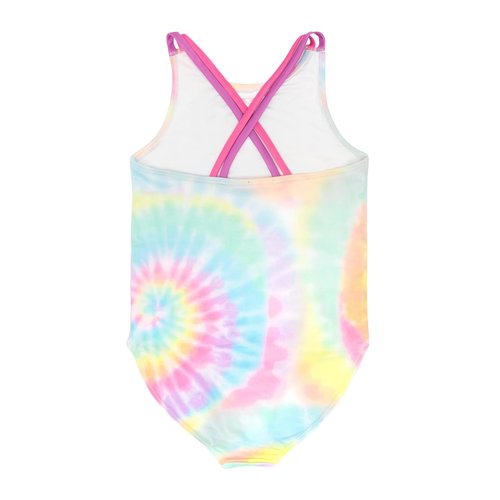 Maillot de bain 1 piece rose bleu jaune Barbie La Redoute
