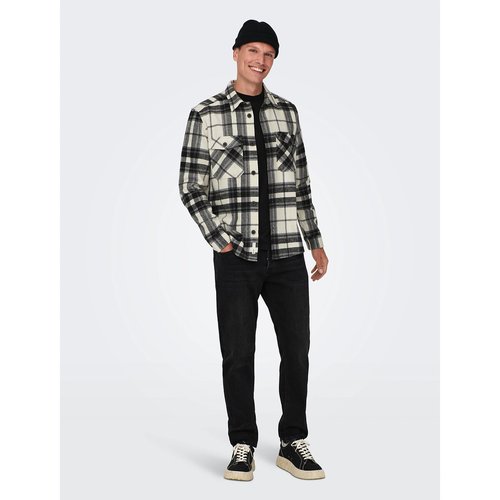 Geruit hemd Only Sons La Redoute