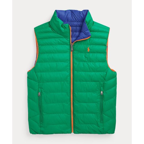 Doudoune sans manches reversible Polo Ralph Lauren vert bleu La Redoute