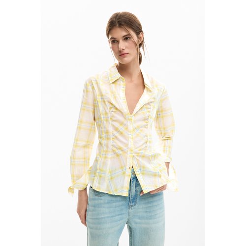 Tunique/haut Desigual Femme - Taille XL (42), Motif Floral Multicolore, En Viscose, Sans Manches - Occasion Très Bon état