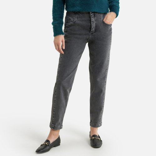 Jean loose taille haute nicola denim gris Reiko La Redoute