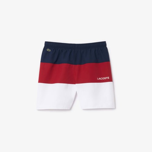 Short de bain lacoste taffetas outlet