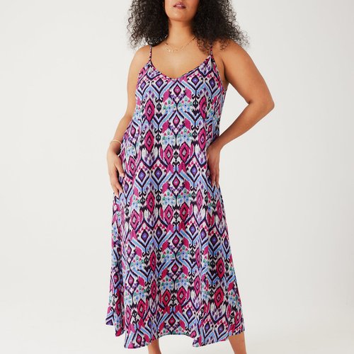 Promod robe verte longue top