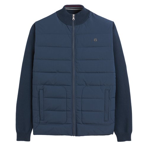 Mowntan quilted funnel neck jacket outlet