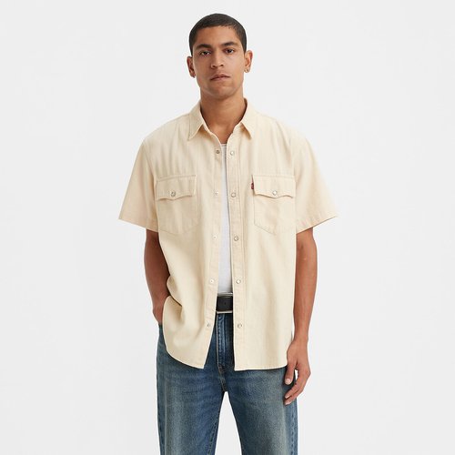 Chemisette en jean ample western ecru Levi s La Redoute