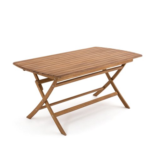 Palera folding acacia garden table acacia La Redoute Interieurs La Redoute
