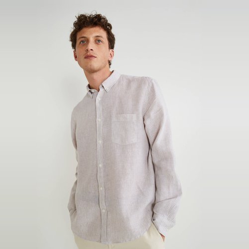 Chemise en lin homme monoprix shop