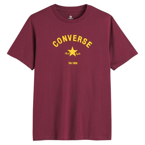 T shirt maniche corte retro chuck bordeaux Converse La Redoute