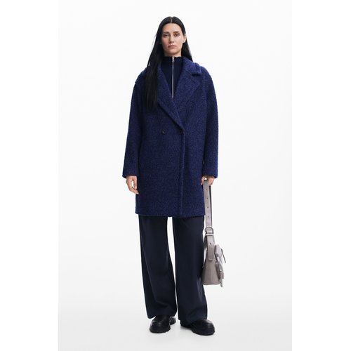 Manteau desigual bleu 2025