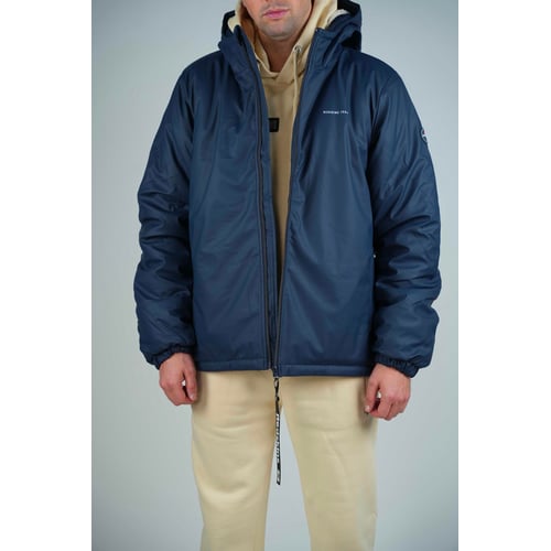Veste En Cuir Redskins - Parka 3/4 Marron, Taille L, Occasion Très Bon état