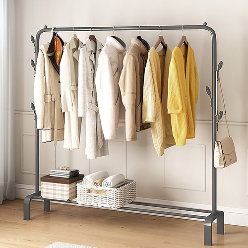 Adjustable coat rail on sale
