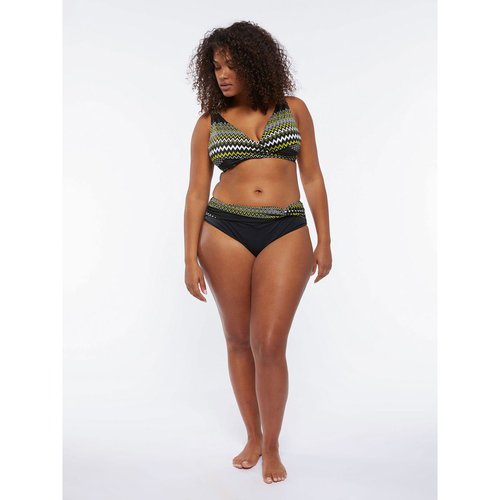 Bikini a imprime ethnique noir Fiorella Rubino La Redoute