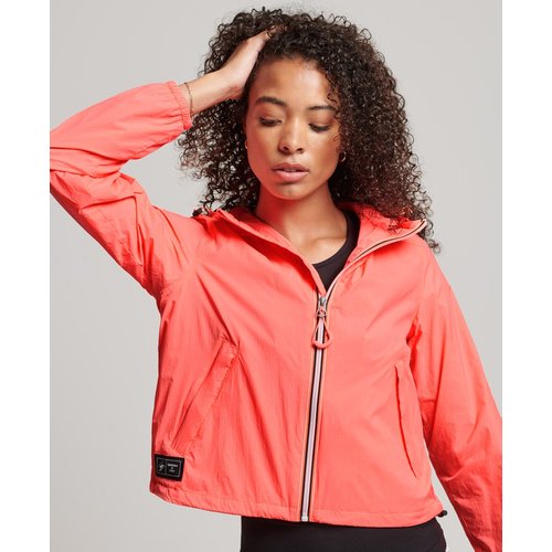 Veste legere avec logo code standard corail pastelline quadrille Superdry La Redoute
