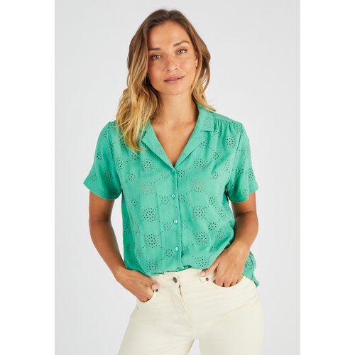 Chemise crépon femme outlet