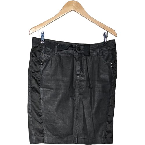 Jupe mi longue tres bon etat noir Comptoir Des Cotonniers La Redoute
