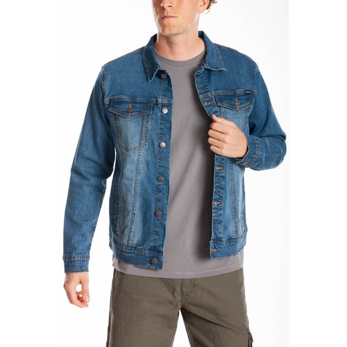 Veste en jean lewis homme shop