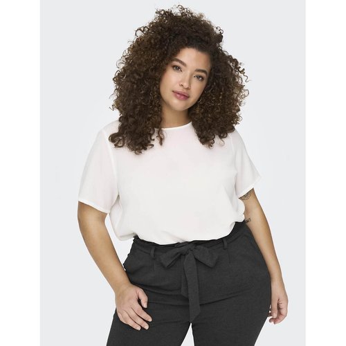 Only bedrukte top met korte mouwen new arrivals