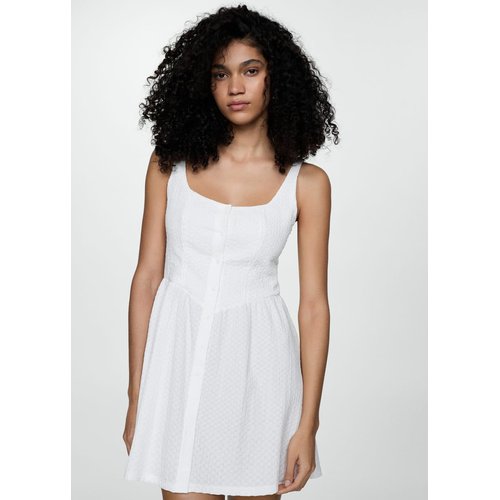 Robe en daim mango clearance