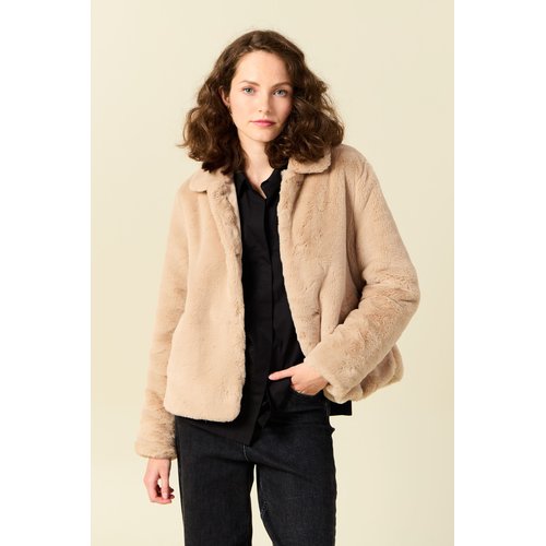 Manteau eco responsable beige Bonobo La Redoute