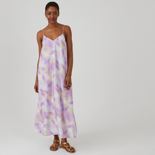 Robe tie and dye longue sale