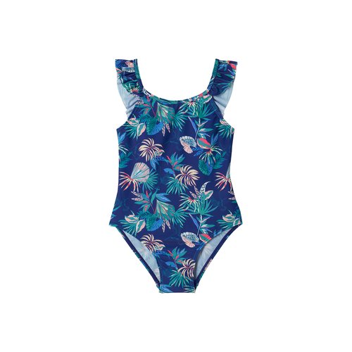 Maillot de bain 1 piece imprime tropical marine Vertbaudet La Redoute