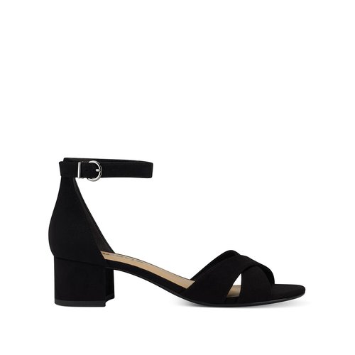 Sandalen met kleine hak zwart Tamaris La Redoute