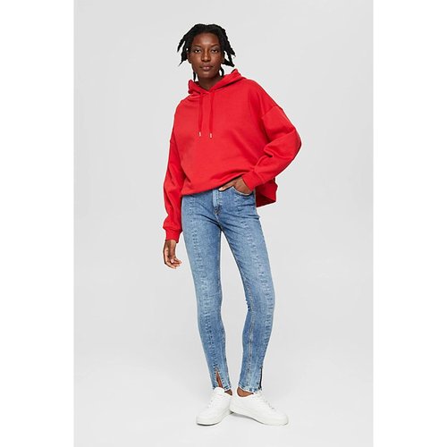 Jean skinny taille haute bleu moyen delave Esprit La Redoute