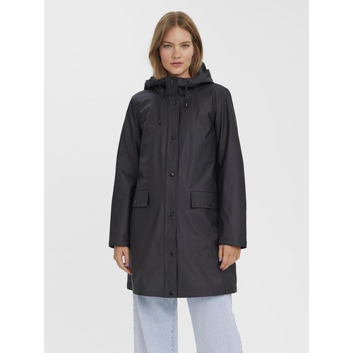 Impermeable mi long a capuche Vero Moda La Redoute