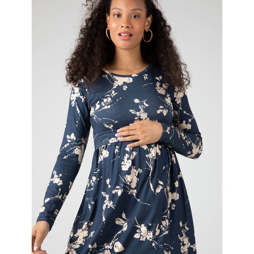 Robe de grossesse limbo raye bleu Envie De Fraise La Redoute