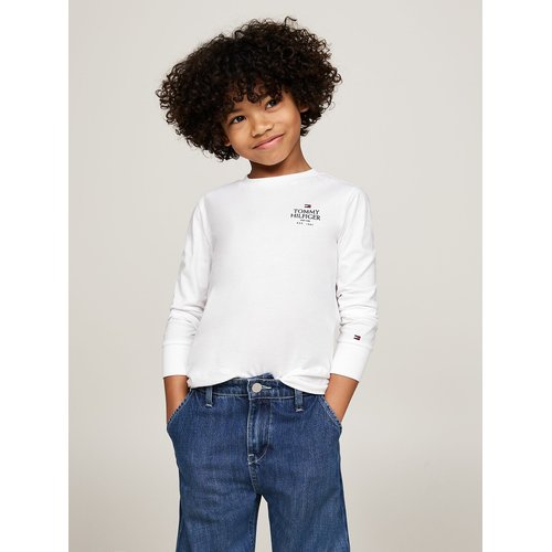 Tommy hilfiger t shirt manche longue sale