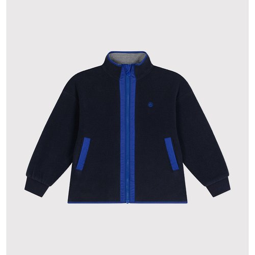Veste polaire zippee bleu marine Petit Bateau La Redoute
