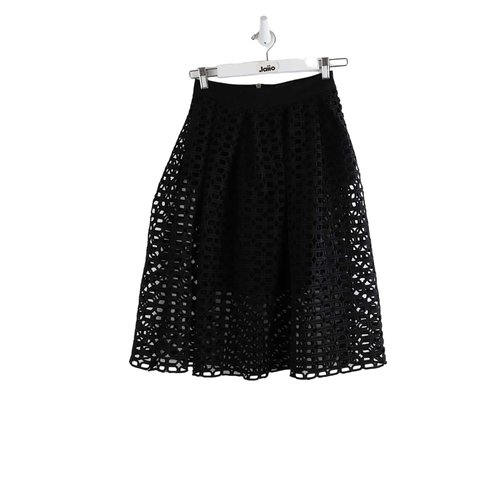 Jupe tres bon etat noir Maje La Redoute