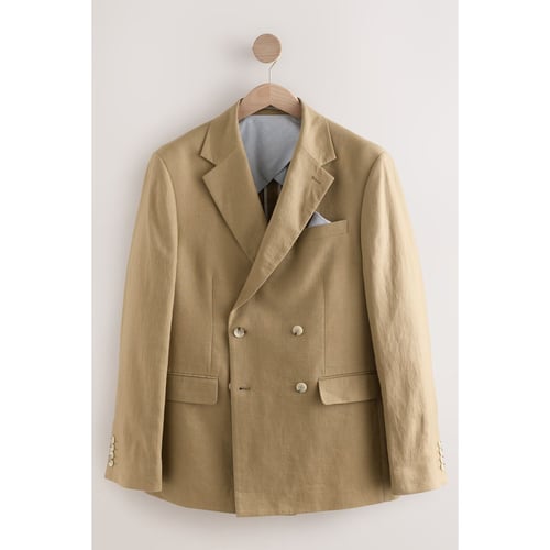Veste Grège (Beige) Taille 52 Homme - État Neuf, Style Blazer Deux-Pièces