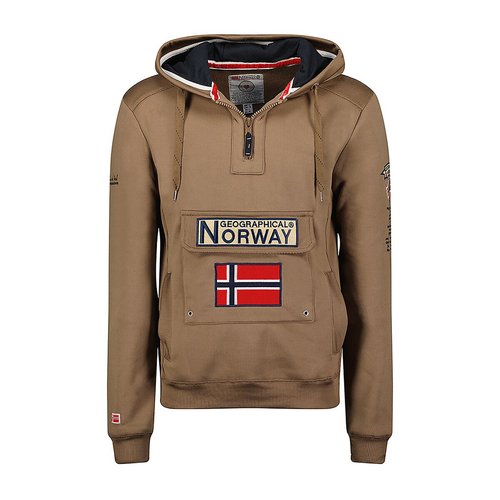 Gymclass hoodie taupe Geographical Norway La Redoute