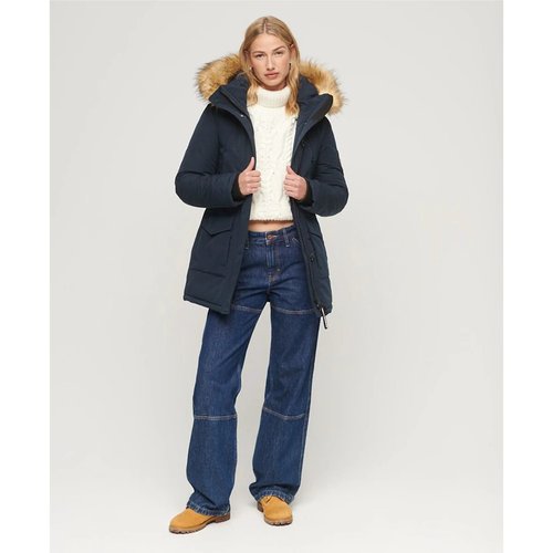 Faux fur trimmed everest coat hotsell