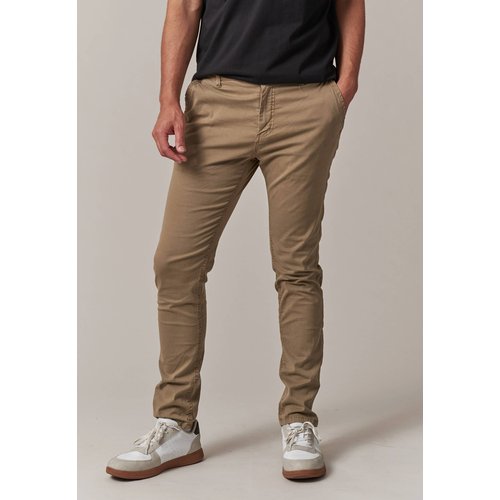 Pantalon slim en toile de coton pour homme REYNOLD