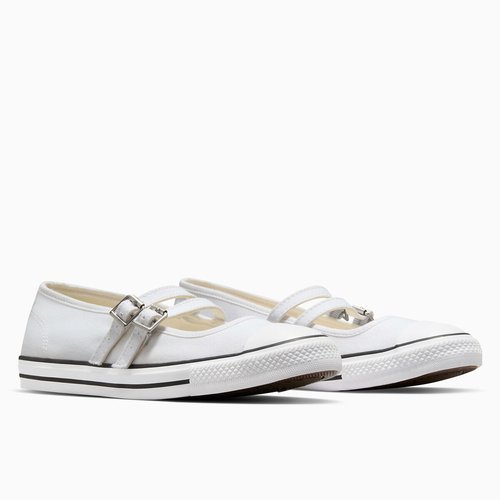 Converse black leather ballet shop