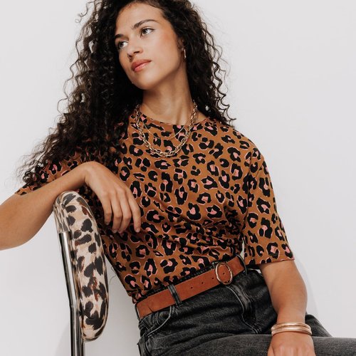 Ceinture leopard promod outlet