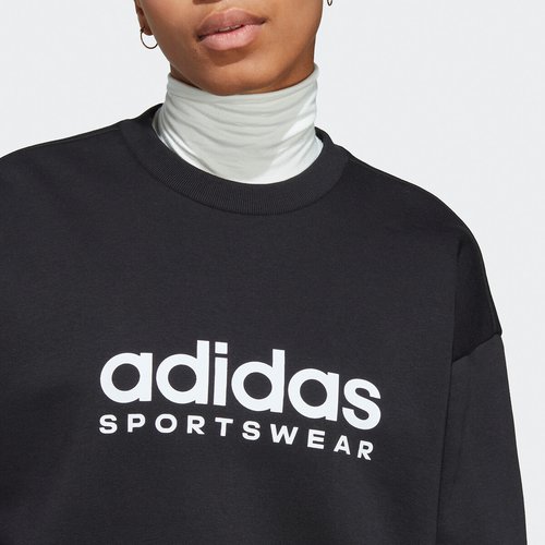 Felpa all season fleece graphic nero Adidas Sportswear La Redoute