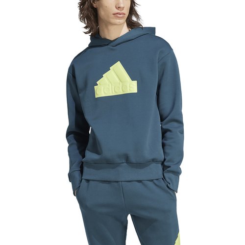 Badge of Sport Future Icons Hoodie with Logo Print in Cotton Mix