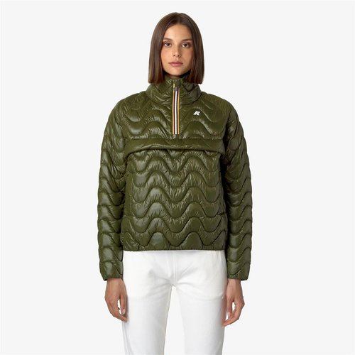 Doudoune courte verte hot sale