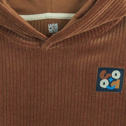 For My Love Tuta Da Donna In Velluto Con Cappuccio E Joggers - Taglie Forti Dalla 40 Alla 52 (UK 8-20), Colori Vari, 80% Cotone, 20% Poliestere, ECCEPTIONAL Brand - 3