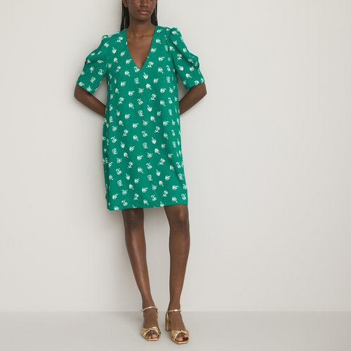 Robe verte manche courte cheap
