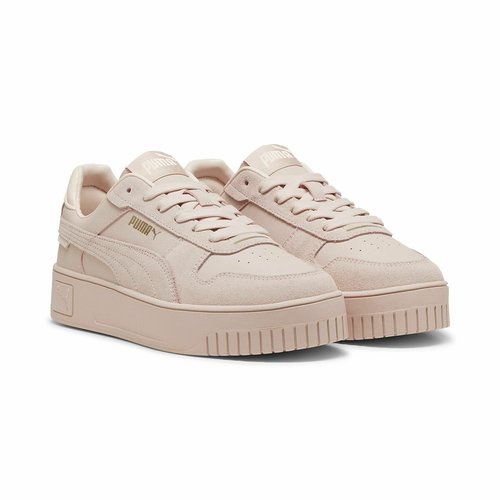 Puma cali emboss pink top